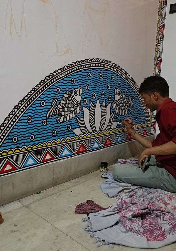 Pattachitra Folk Art by oikar studio