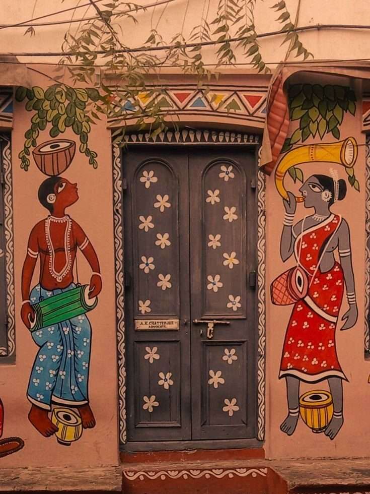 For tribal elegance , Santhal art by oikar studio