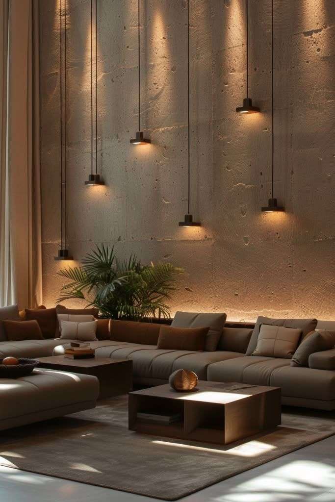 Rocky concreate wall idea by oikar studio