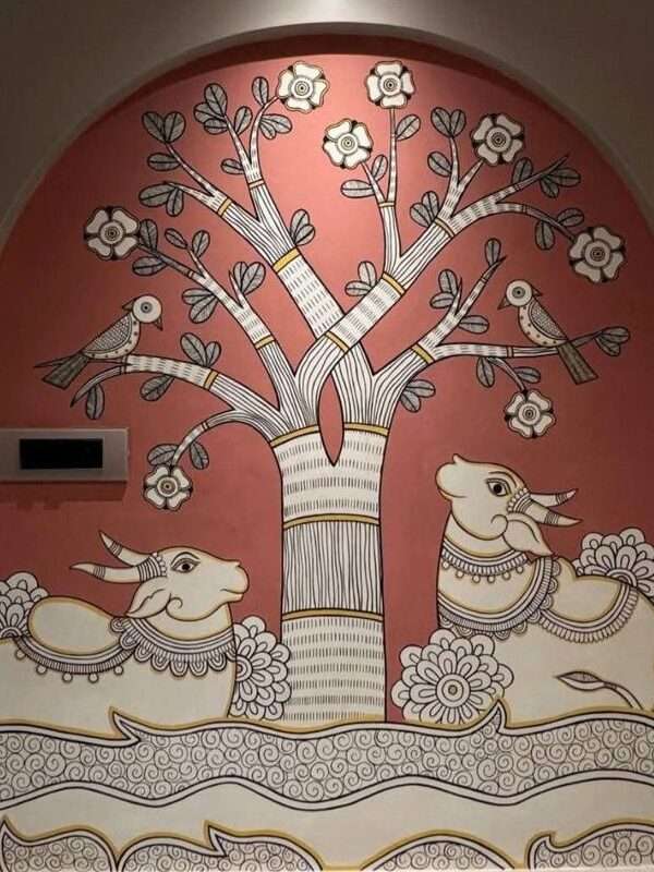wall painting texure design