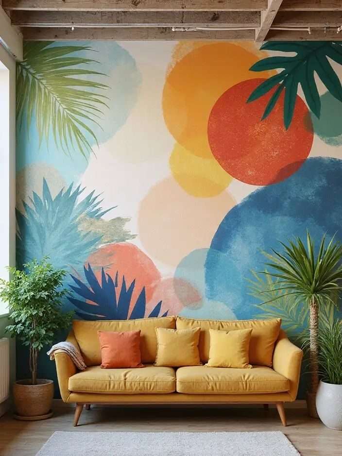 Accent wall idea by oikar Studio