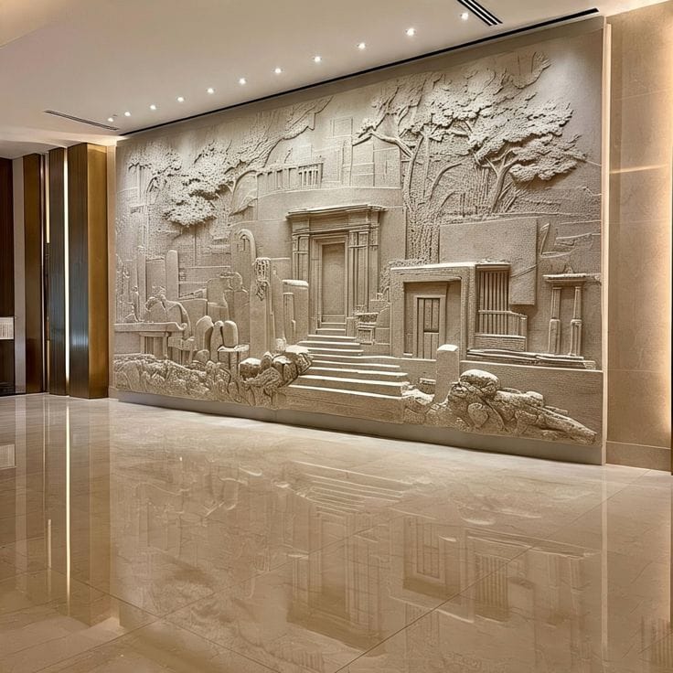 Timeless Architectural Relief by oikar studio