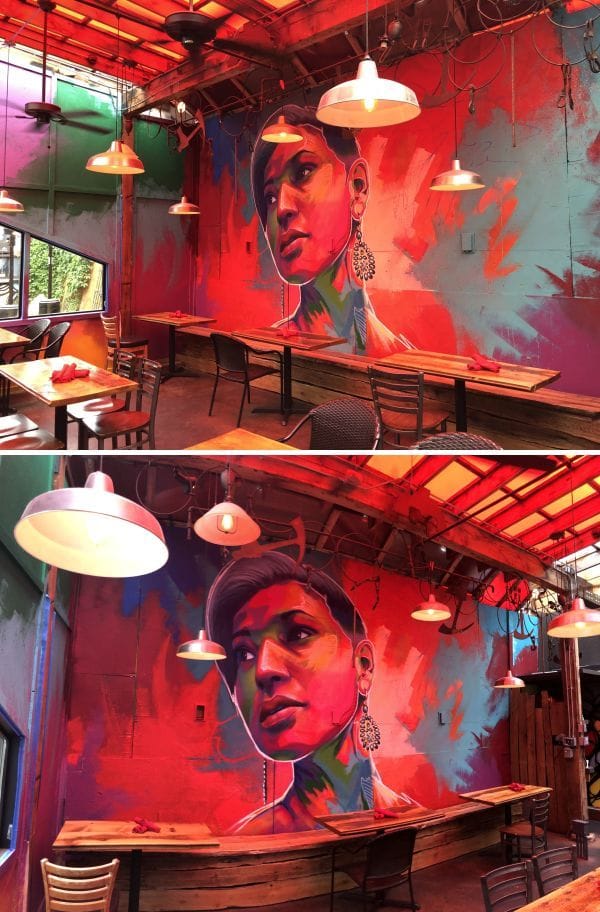 Restaurant Theme Wall Painting Service in Kolkata