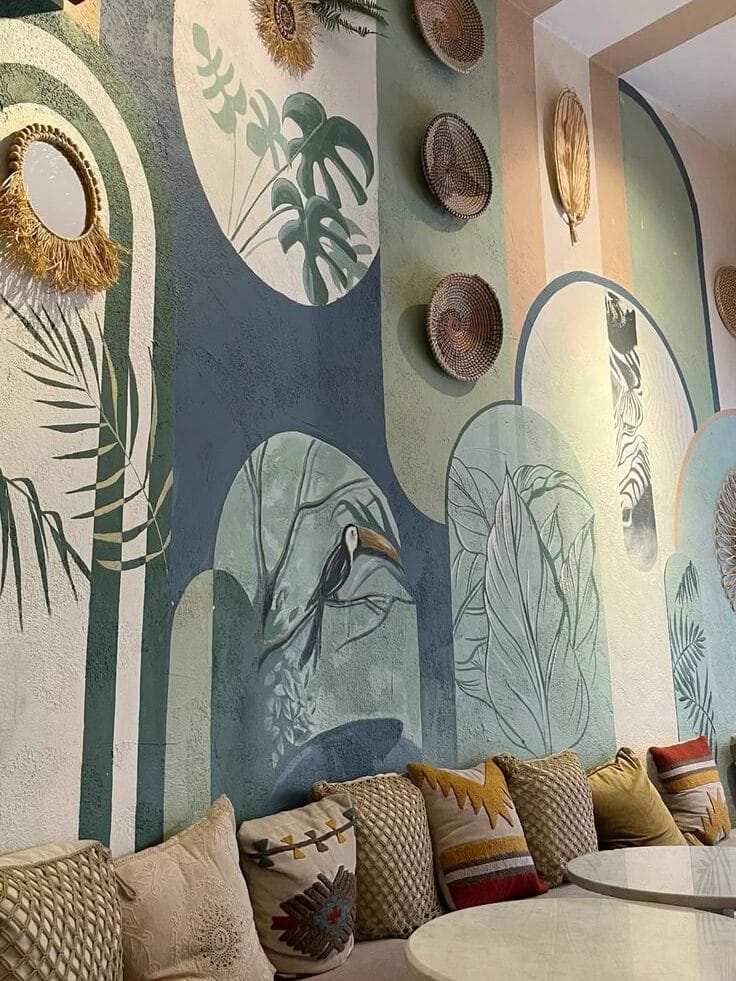 Minimal Abstract Wall Murals