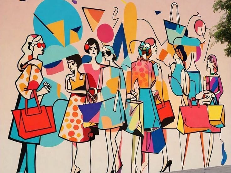 Urban Chic: A Study in Modern Figures and Color