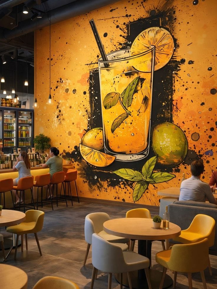 Restaurant Murals That Make Dining Spaces More Memorable