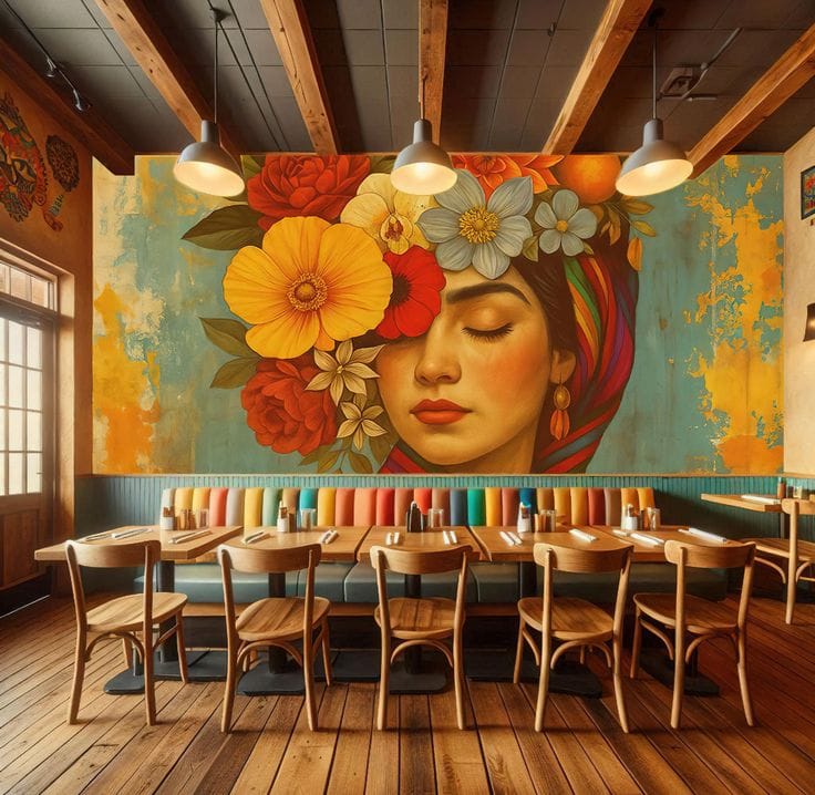 Restaurant Murals That Make Dining Spaces More Memorable