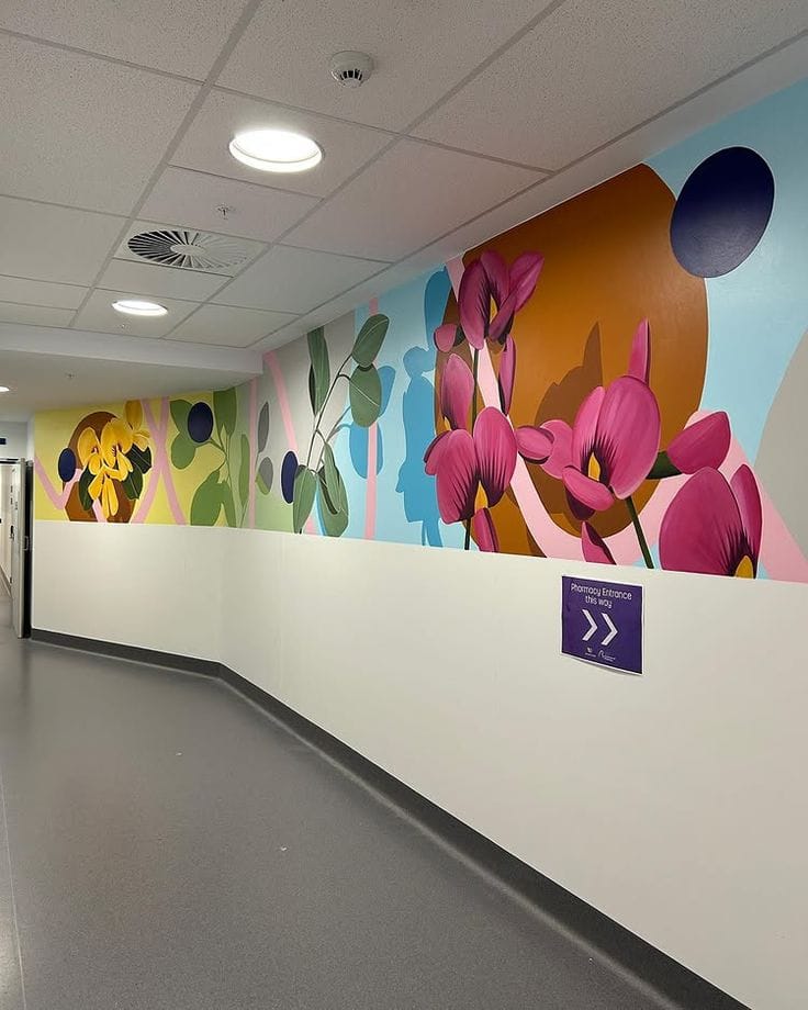 Hospital Wall Painting