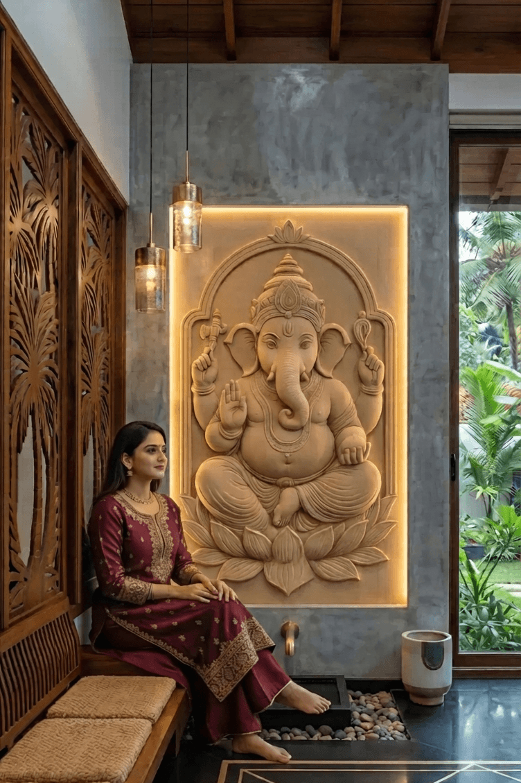 Lighting Effects Impact Relief Murals
