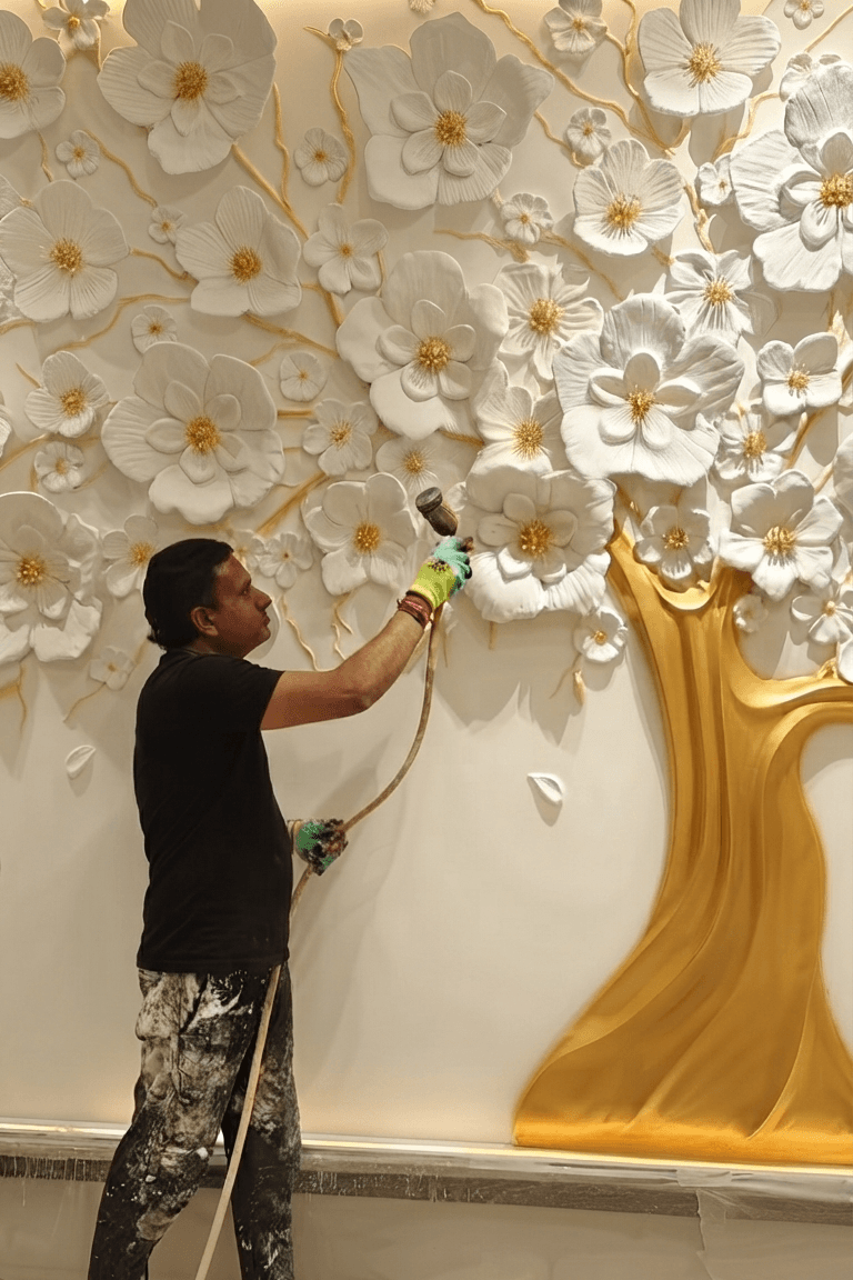 mural work