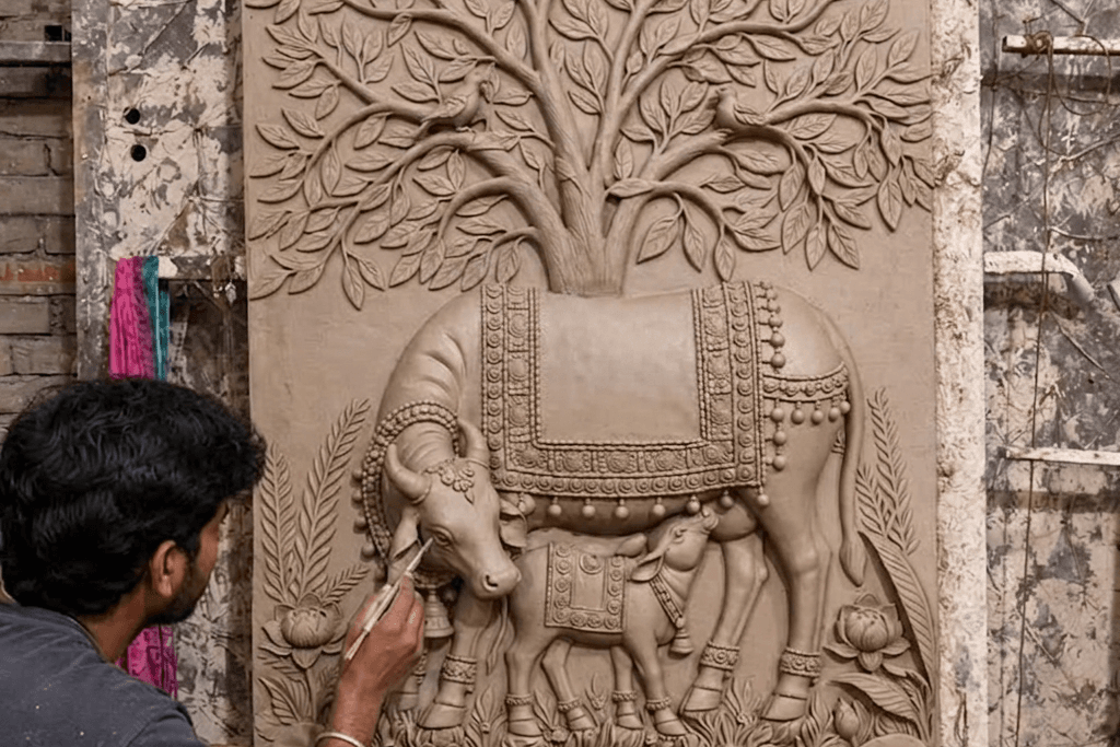 Best Materials for a DIY 3D Relief Mural