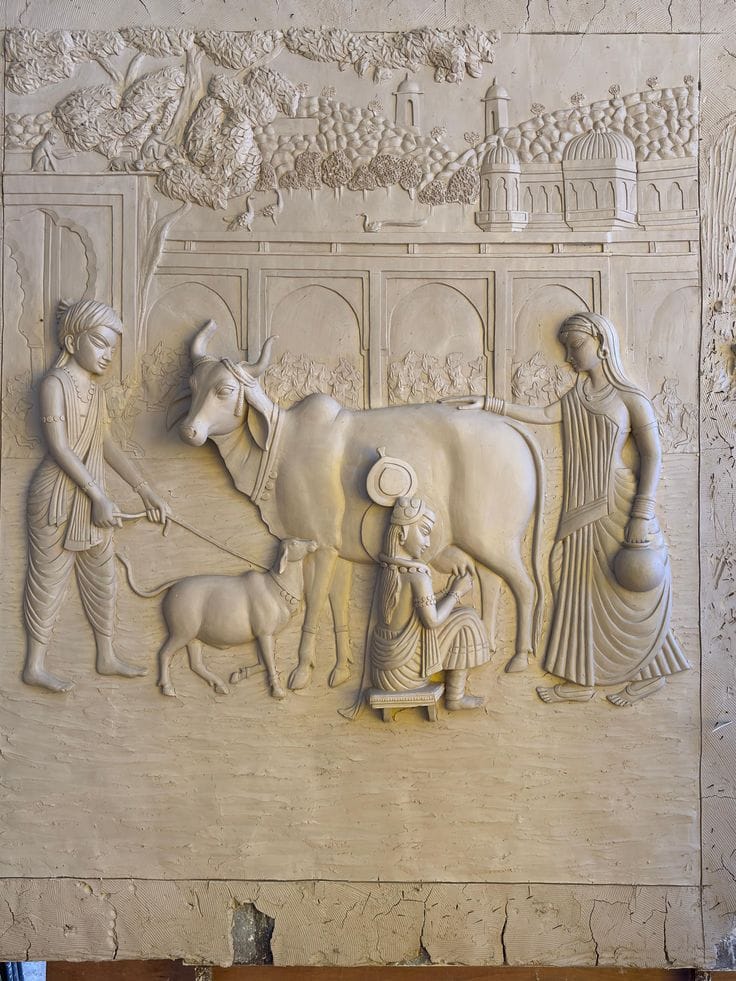 mural relief materials