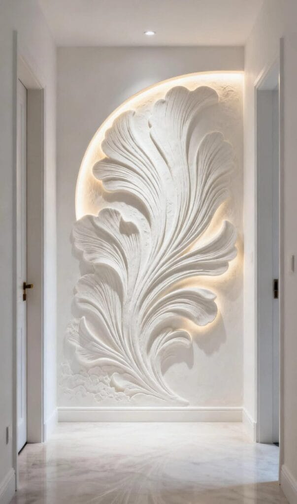 Relief or 3D Relief Mural