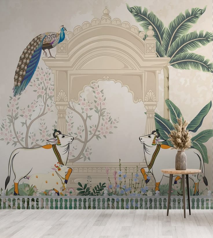 Villa Wall Mural Ideas