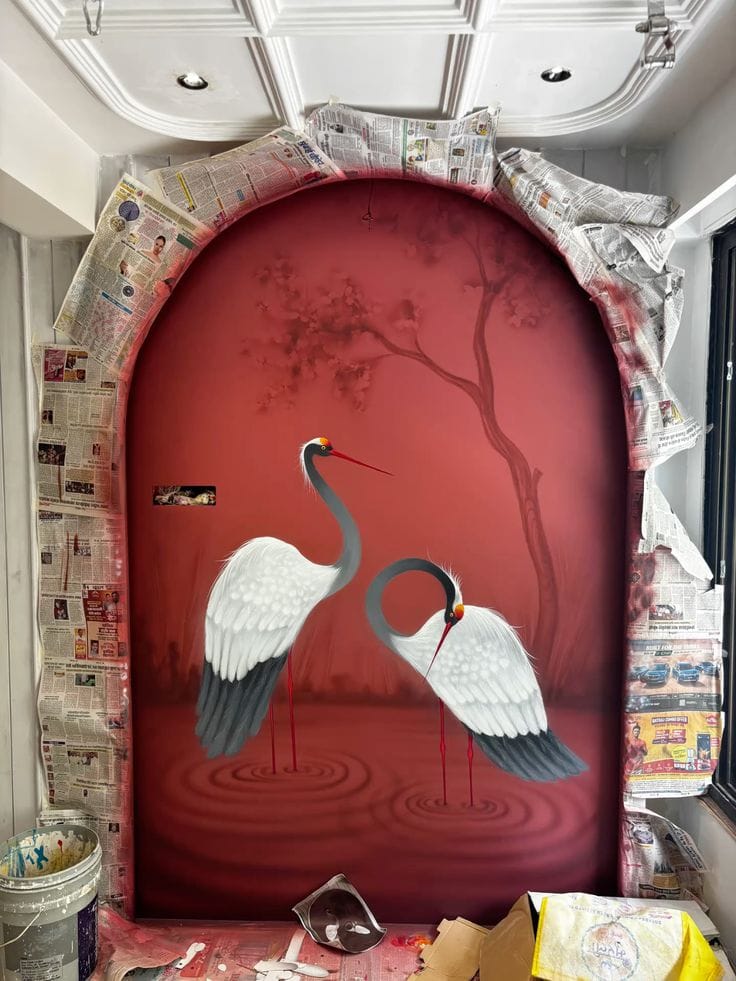residential wall murals