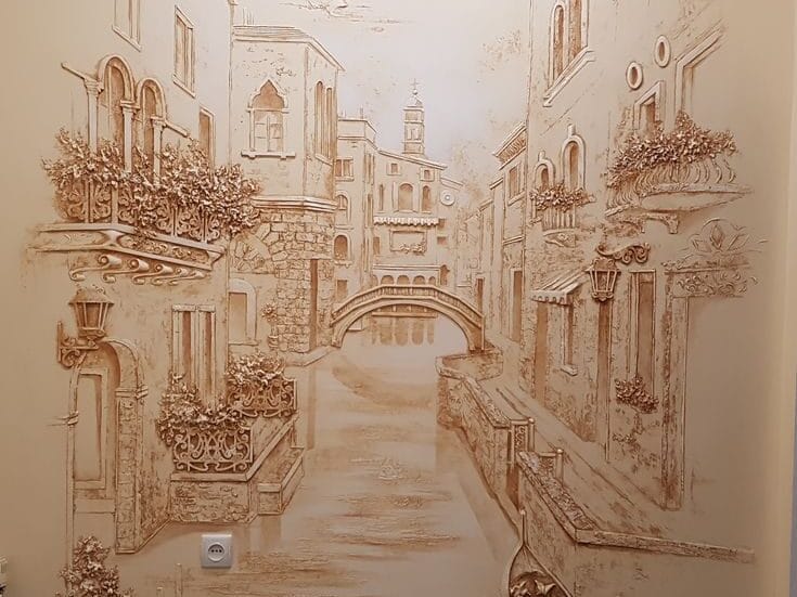 Villa Wall Mural Ideas