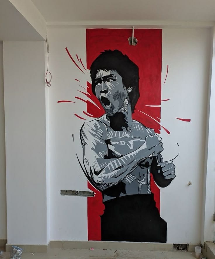 artist to paint wall mural
